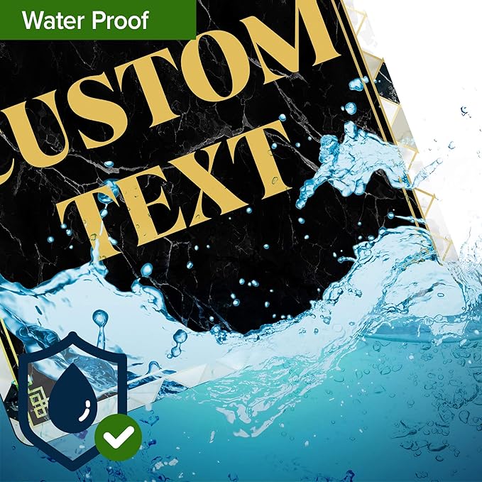 Custom Sign, Custom Street Sign, 11 Font Colors, 13 Font Styles, 4 Hole Options - Image 7