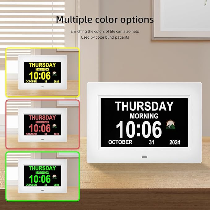 Memwake Digital Alarm Clock, Clock - Image 8