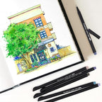 huesamhi Colored Pens for Journaling, Planning Bullet Journals Fineliner Felt - Image 5