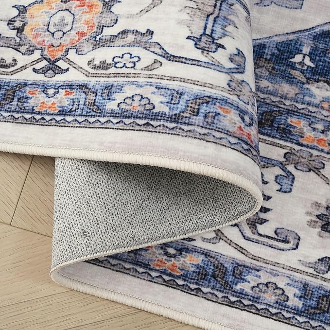 Rugcomf Vintage Medallion 4'x6' Rug - Image 7
