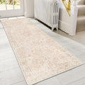 GENIMO Runner Rug 2'6"x6 Machine Washable Non Slip Vintage Hallway Runner Rug by GENIMO