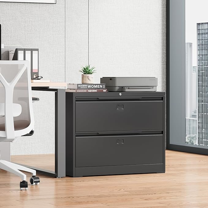 Bestoo 2-Drawer Lateral File Cabinet - Image 2