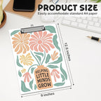 APIILVPQ Teacher Clipboard, Boho Floral Clipboards - Image 2