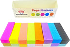 4A 2 Packs Sticky Note Tabs Flags 0.6 x 2 Inches, 16 Colors, Small Sticky Notes - Image 2