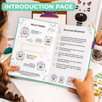 Clever Fox Journal for Kids & Teens, Writing, Gratitude, Mint Green | Daily questions, feelings and guided gratitude prompts, Weekly exercises, Journaling notebook for children 8+, girls & boys