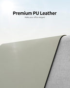YSAGi Leather Desk Pad Protector, Office Desk Mat, Large Mouse Pad, Non-Slip PU - Image 2