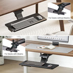 PEGZONE Keyboard Tray Under Desk - Image 7