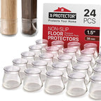 X-Protector Silicone Chair Leg Floor Protectors by X-Protector