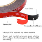 CANOPUS Double Sided Tape, 5952 Heavy Duty Mounting Tape, Strong Bond & - Image 3
