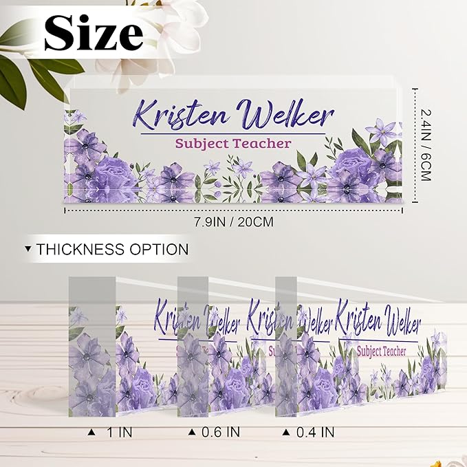 Ship Next Day-Custom Name Plate - Image 3