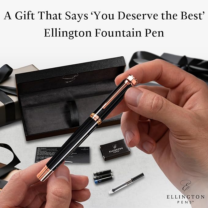 Ellington Pens Luxury Fountain Pen Set - Image 3