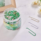 NEEWAY 200pcs Large Green Paper Clips, 2 Inch Jumbo Paper Clip, Ceative Colored - Image 5