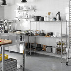 Regal Altair 18" Deep x 54" Wide x 54" Height Wire Shelving Kit | 3-Tier | NSF - Image 7