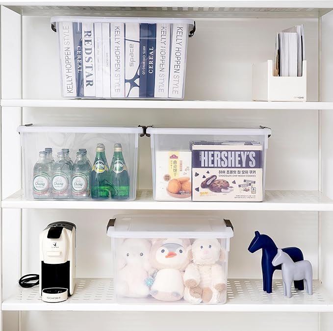 Citylife 32 QT Plastic Storage Bins - Image 4