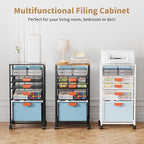 Marbrasse Rolling File Cart - Image 8