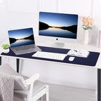 Leather Desk pad Protector, Large Desk mat - Image 7