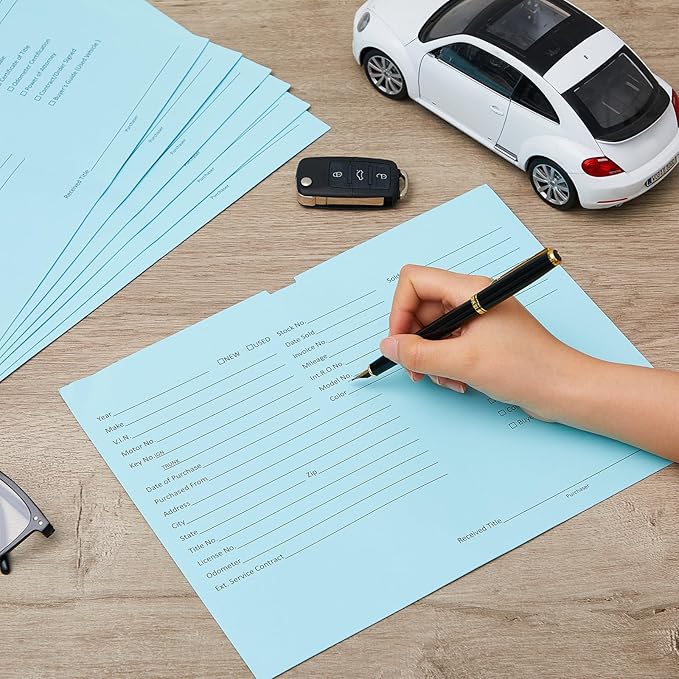 120 Pcs 9 x 12 In Vehicle Dealer Jackets - Image 5