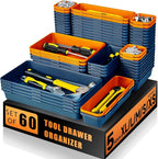 FLYVOLE Tool Box Organizer Tray, Toolbox Desk Drawer Organizer, Tool Box Tray by FLYVOLE