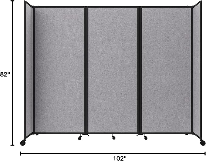 Versare Room Divider 360 Portable Wall Partition | Folding Panels | Large - Image 8
