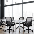 neo chair home office desk chair ergonomic mesh, front angle view