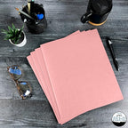 FILE-EZ Two-Pocket Folders, Durable Textured Paper - Image 7
