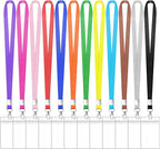 12 Pack Cruise Lanyard with ID Card Holder Colorful Lanyard with Waterproof ID by koorito