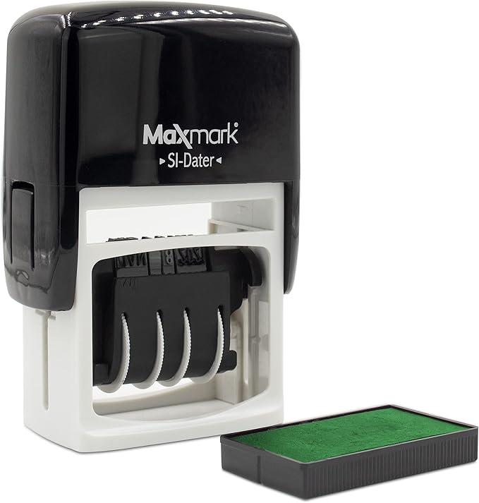 MaxMark Dater 4000 Self Inking Date Stamp - Image 3