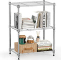 M MZG 450 lbs Wire Storage Shelving 3-Tier Utility Shelving Unit Steel by MEIGAOPLASTICANDMETALHKCOLIMITED