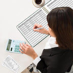 HAUTOCO Hardcover Accounting Ledger Book - Image 6
