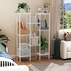 M MZG 480 lbs Storage Shelves 4 Tier Shelving Units - Image 2