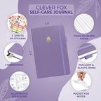 Clever Fox Self-Care Journal – Daily Reflection Notebook – Mental Health & - Image 5