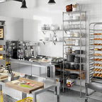 Regal Altair 14" Deep x 24" Wide x 96" Height Wire Shelving Kit | 10-Tier | NSF - Image 7