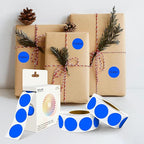 Blue 1 Inch Round Color Coding Labels - Image 6