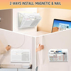 Docnest 3 Tier 3 Pack Magnetic Wall Mounted File Holders, Mesh Letter Organizer - Image 5