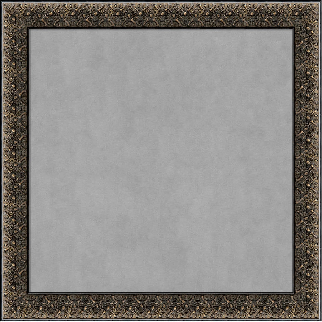 Amanti Art Black Framed Magnetic Board 29x29 Medium Vision Board