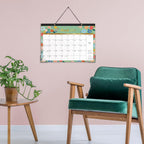Calendar 2026-2027 - Desk Calendar 2026-2027 | 18-Month Desk/Wall Calendar, Jul. 2026 - Dec. 2027, 16.8" x 12", Desk calendar with Corner Protectors, Ruled Blocks