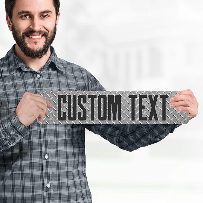 Custom Sign, Custom Street Sign, 11 Font Colors, 13 Font Styles, 4 Hole Options - Image 2