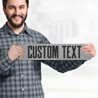 Custom Sign, Custom Street Sign, 11 Font Colors, 13 Font Styles, 4 Hole Options - Image 2
