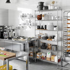 Regal Altair 14" Deep x 42" Wide x 86" Height Wire Shelving Kit | 6-Tier | NSF - Image 2