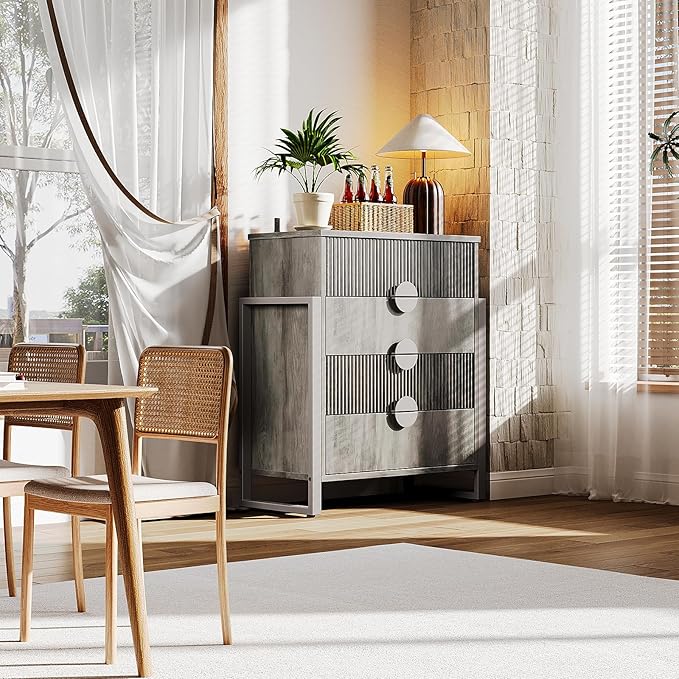 LGHM Fluted Dresser for Bedroom - Image 2