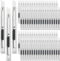 Willbond 200 Pcs Box Cutters Utility Knife Small Retractable Snap off Box by WILLBOND