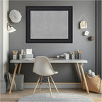 Amanti Art Black Framed Magnetic Board 23x29 Medium Vision Board - Image 7