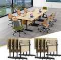 Conference Table, 55.1''Folding Conference Room Table by Unknown