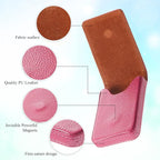 Outus 2 Pieces Business Card Holder, PU Leather Business Card Case Pocket Wallet - Image 3