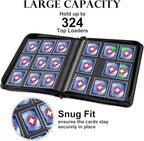 GEAoffice Waterproof Top Loader Binder Holds 324 Cards, Side Loading 9 Pocket - Image 2