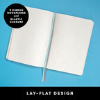 PAPERAGE Lined Journal Notebook, 252 Pages, Medium 5.6 in x 8 in - Image 3