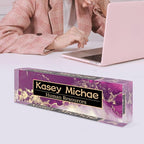 SalaGraphics Desk Name Plate Personalized, Custom - Image 5