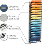 SUPEASY 17-Tier Wall File Holder Organizer - Image 5