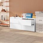 INTERGREAT Lateral File Cabinet 2 Drawer, Locking File Cabinet - Image 8