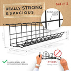 Under Desk Cable Management Tray, Cord Organizer - Image 3